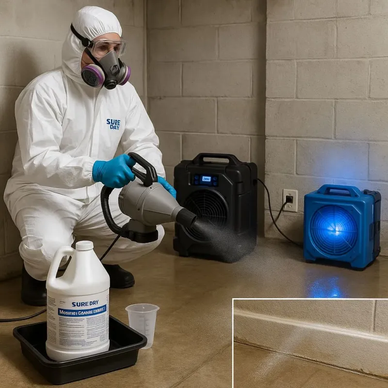 Sanitization and Odor Removal process in Danville, VA