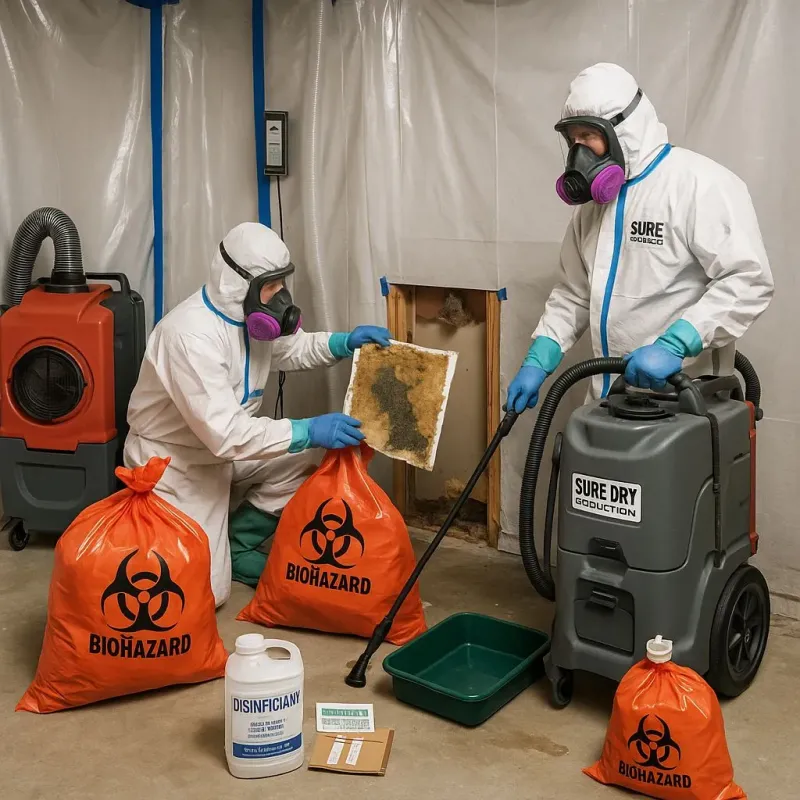 Contaminated Water Handling Protocols process in Danville, VA