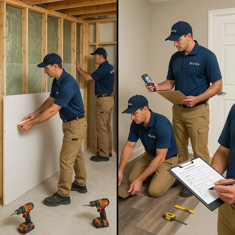 Repairs and Reconstruction process in Danville, VA