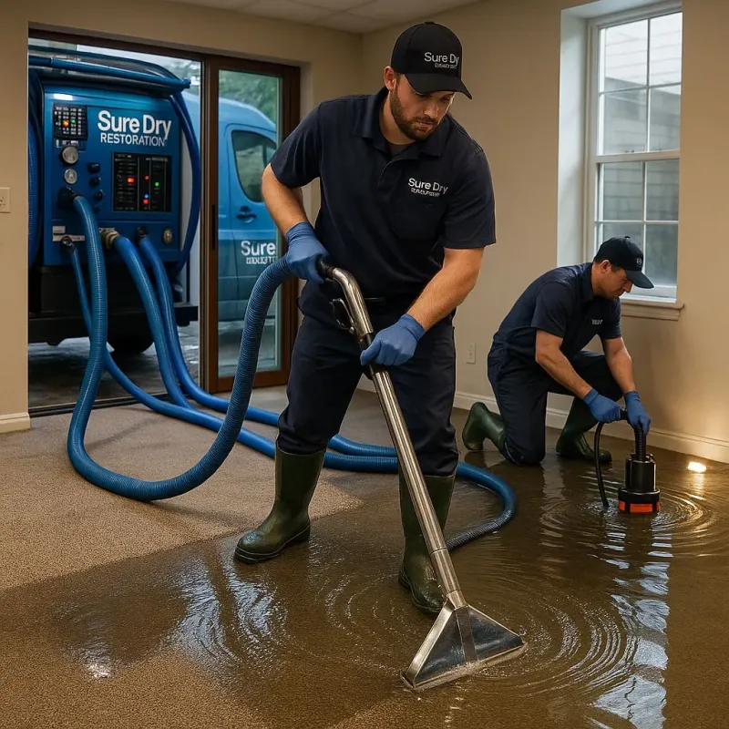 Water Extraction and Removal process in Danville, VA
